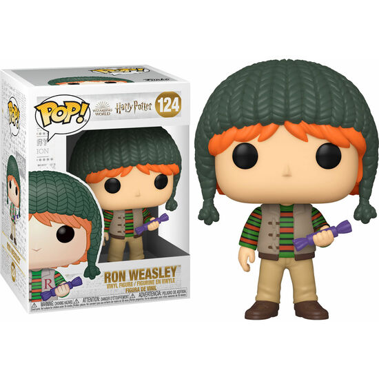 FIGURA POP HARRY POTTER HOLIDAY RON WEASLEY image 0