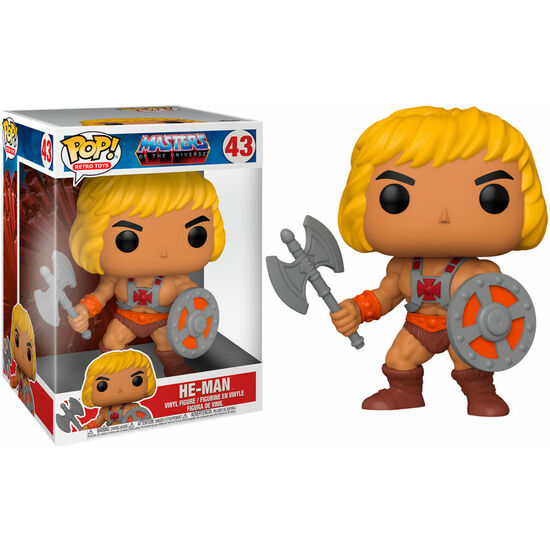 FIGURA POP MASTERS OF THE UNIVERSE HE-MAN 25CM image 0