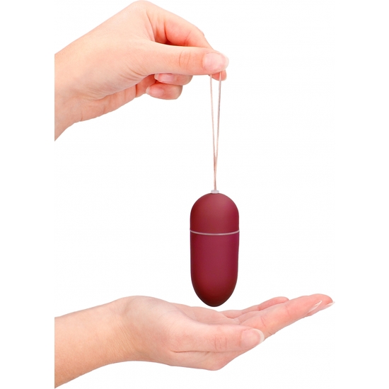 VIBRATING EGG LARGE 10 SPEED REMOTE CONTROLLED RED image 9