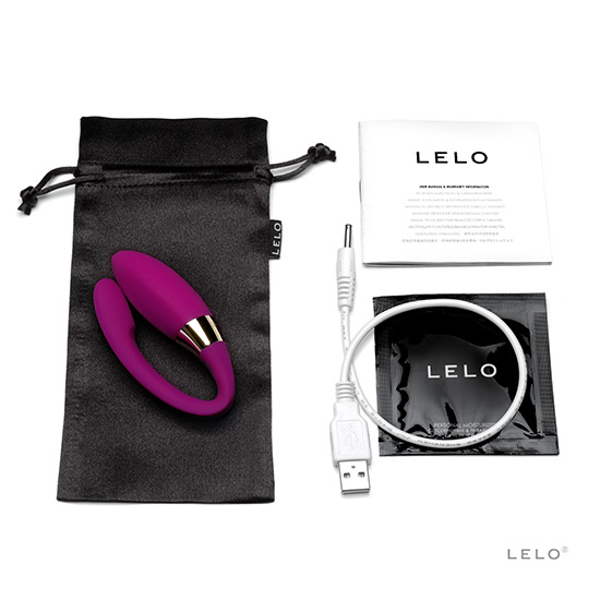 LELO NOA COUPLES MASSAGER DEEP ROSE image 2