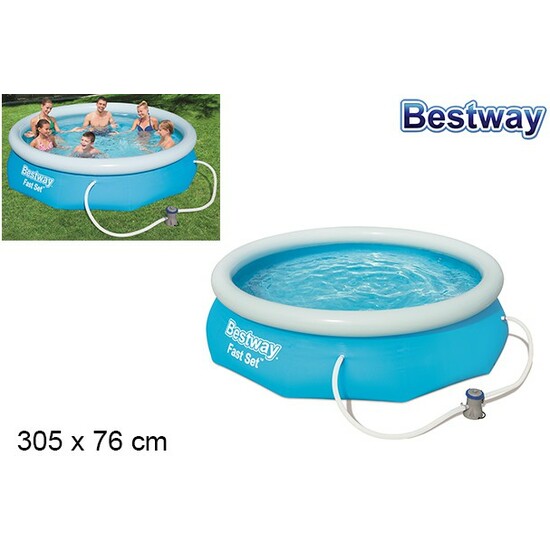 PISCINA FAST SET ARO INFLABLE 305X76CM image 0