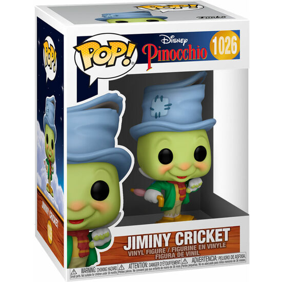 FIGURA POP DISNEY PINOCHO STREET JIMINY CRICKET image 0