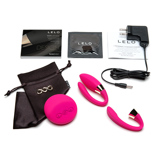 LELO TIANI 2 DESIGN EDITION REMOTE MASSAGER CERISE image 1