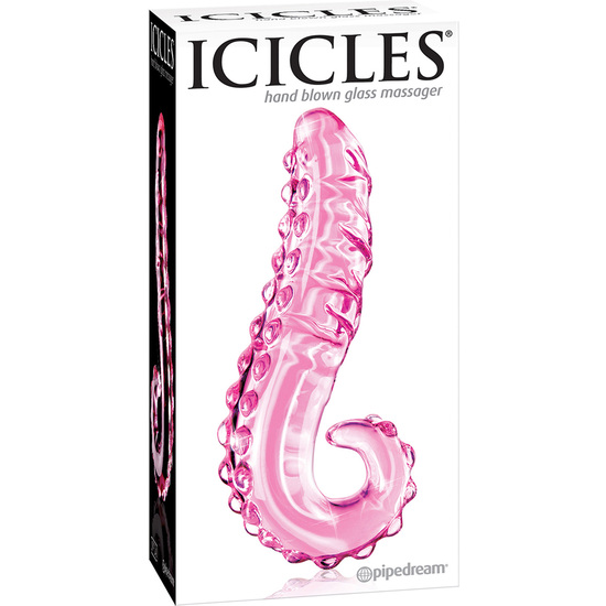 ICICLES NUMBER 24 HAND BLOWN GLASS MASSAGER image 1