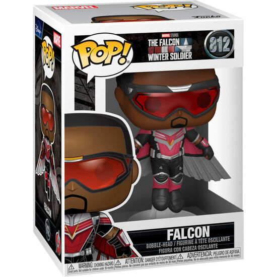 FIGURA POP MARVEL THE FALCON AND THE WINTER SOLDIER FALCON FLYING POSE image 0
