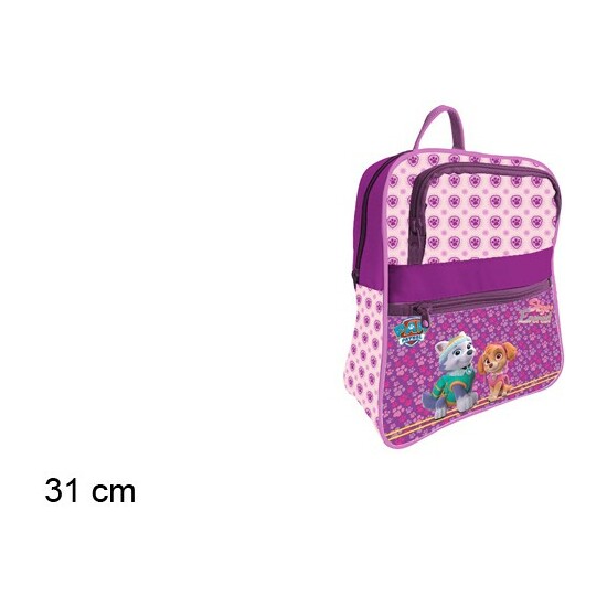 MOCHILA PAW PATROL 31CM 2 CREMALLERA image 0