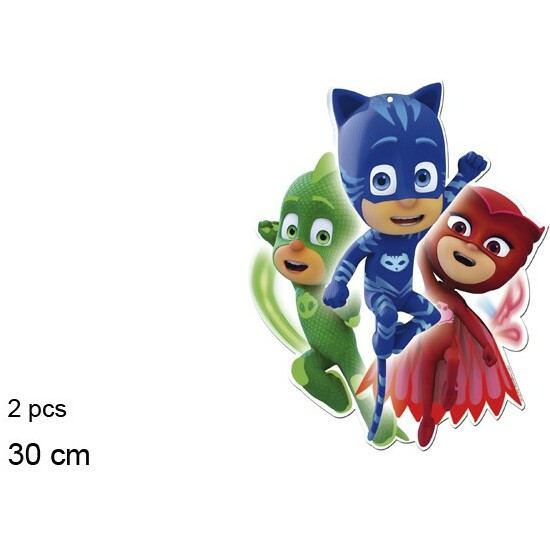 SILUETA 30CM PJ MASKS 2UNDS image 0