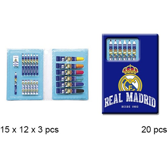 ESTUCHE 20PCS REAL MADRID image 0