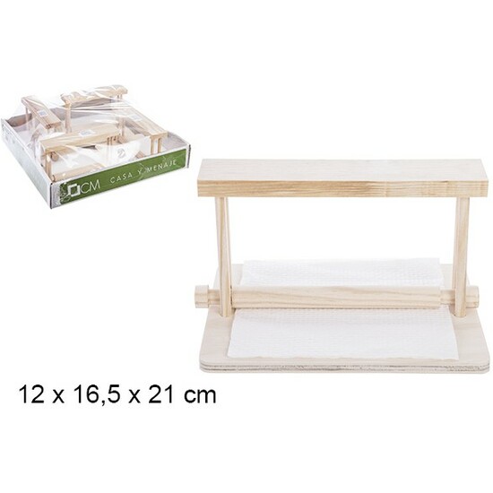 SERVILLETERO MADERA ALTO NATURAL image 0