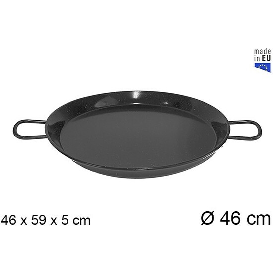 PAELLA ESMALTADA 46 CM LA IDEAL image 0