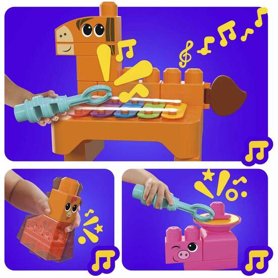 MEGA BLOKS BANDA GRANJA MUSICAL image 1