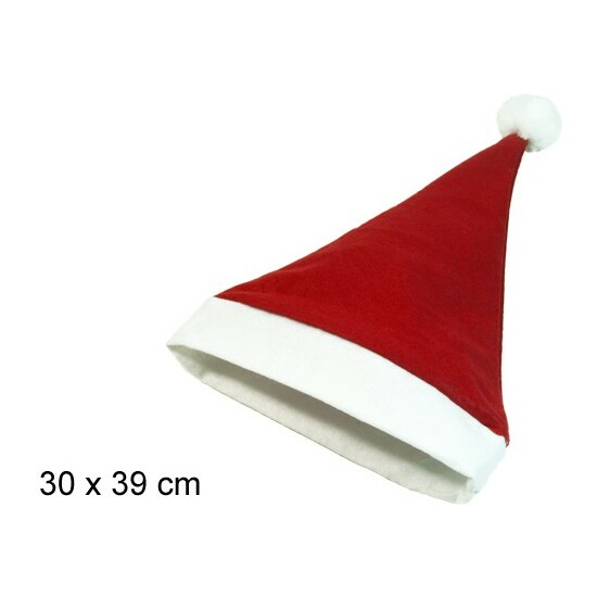 GORRO PAPA NOEL 30CM image 0