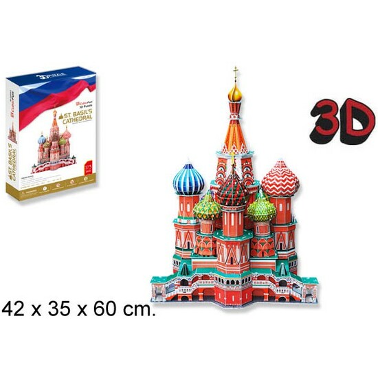 3D PUZZLE CATEDRAL DE SAN BASILIO image 0