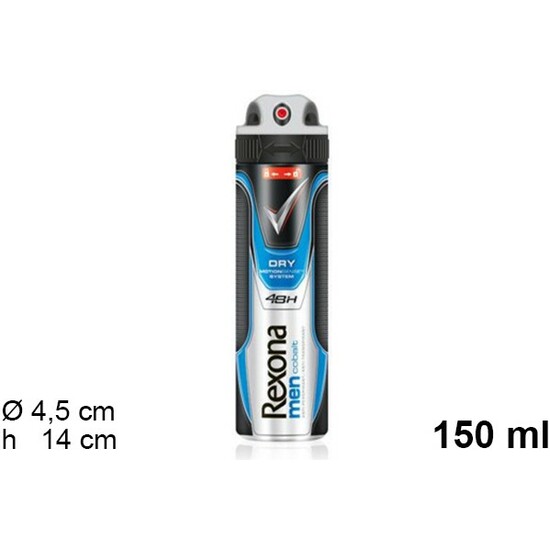 REXONA DEO SPRAY 150ML DRY COBALT image 0