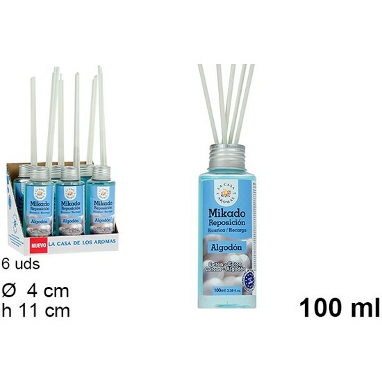 MIKADO ALGODON 100ML - 1 UNIDAD image 0