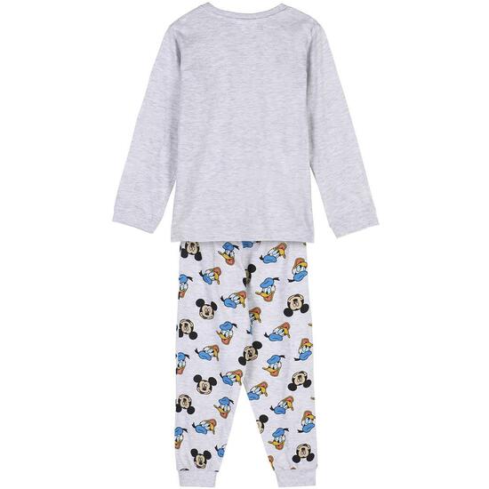 PIJAMA LARGO SINGLE JERSEY MICKEY GRAY image 1