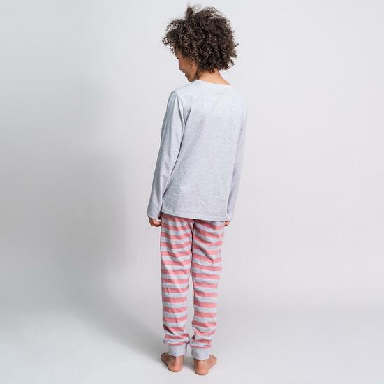 PIJAMA LARGO SINGLE JERSEY MINNIE GRAY image 4