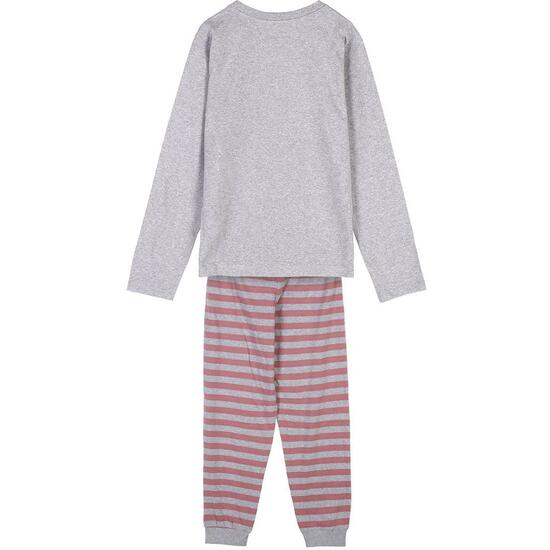 PIJAMA LARGO SINGLE JERSEY MINNIE GRAY image 1