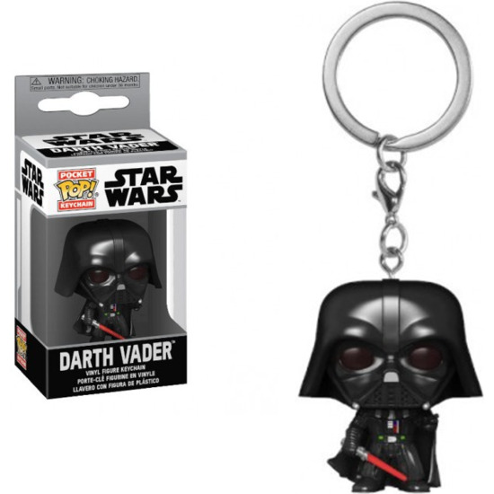 LLAVERO POCKET POP! DARTH VADER - STAR WARS image 0