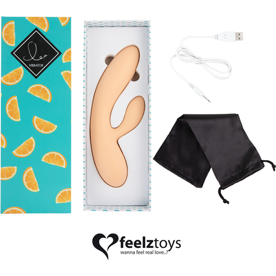 FEELZTOYS - LEA RABBIT VIBRATOR CITRUS image 3