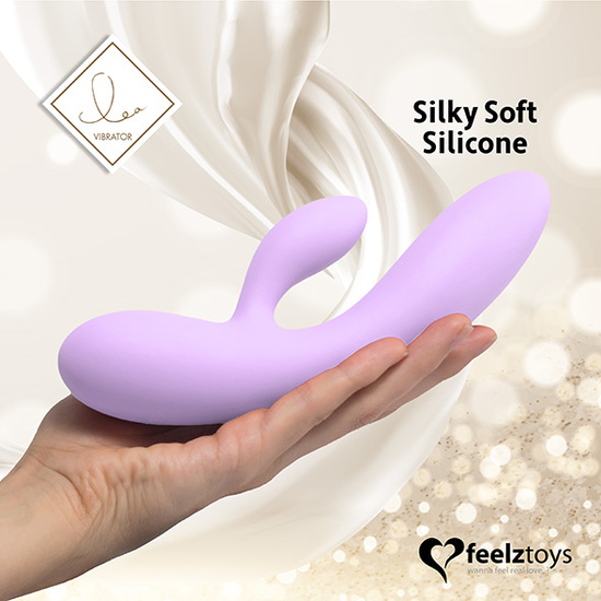 FEELZTOYS - LEA RABBIT VIBRATOR LILAC image 3