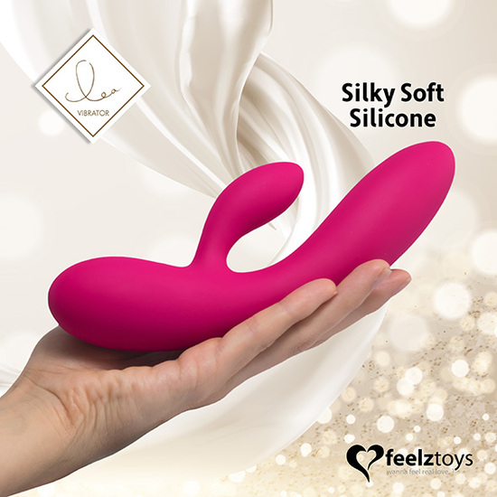 FEELZTOYS - LEA RABBIT VIBRATOR PINK image 3