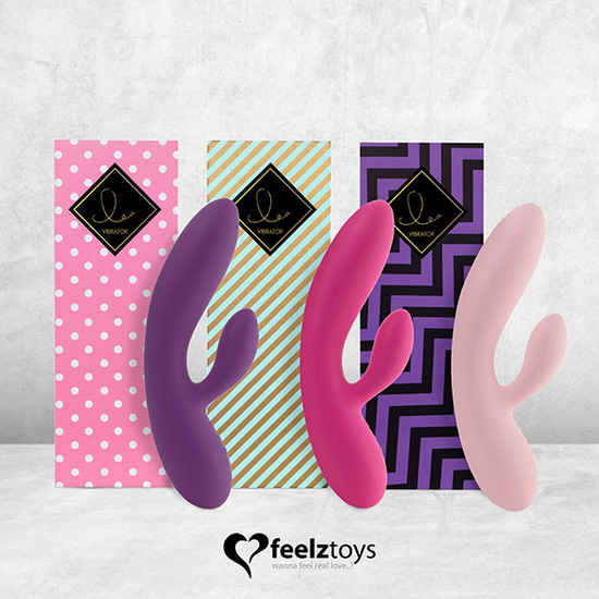 FEELZTOYS - LEA RABBIT VIBRATOR PINK image 4