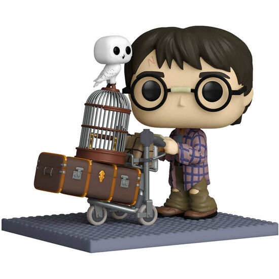 FIGURA POP HARRY POTTER ANNIVERSARY HARRY PUSHING TROLLEY image 1