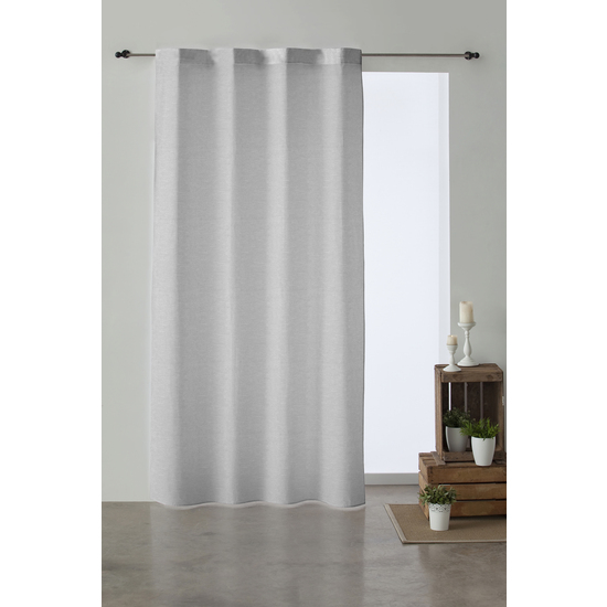 CORTINA DOBLADILLO VISILLO C/63 GRIS ALMA 140X260 image 0