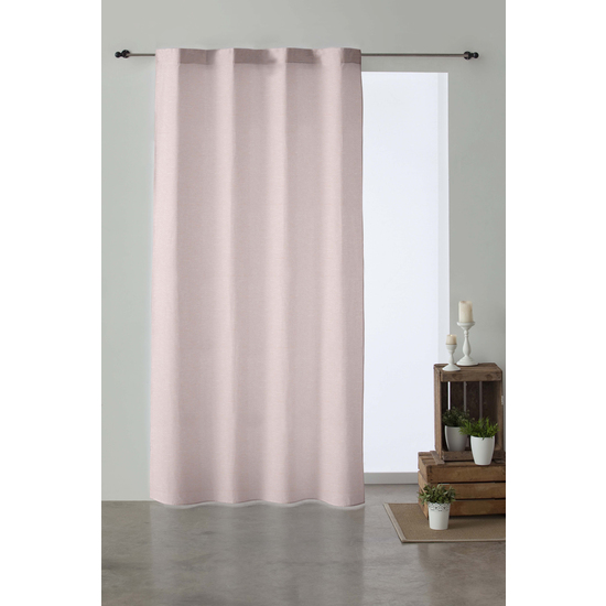 CORTINA DOBLADILLO VISILLO C/100 ROSA 140X260 image 0