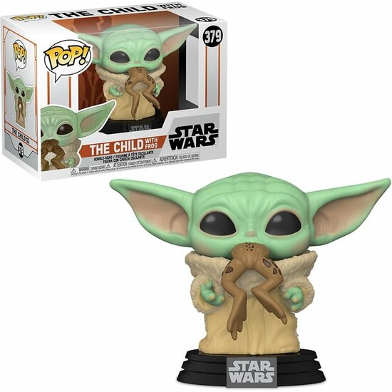 FUNKO POP THE MANDALORIAN THE CHILD WIHT CUP - 378 STAR WARS image 0