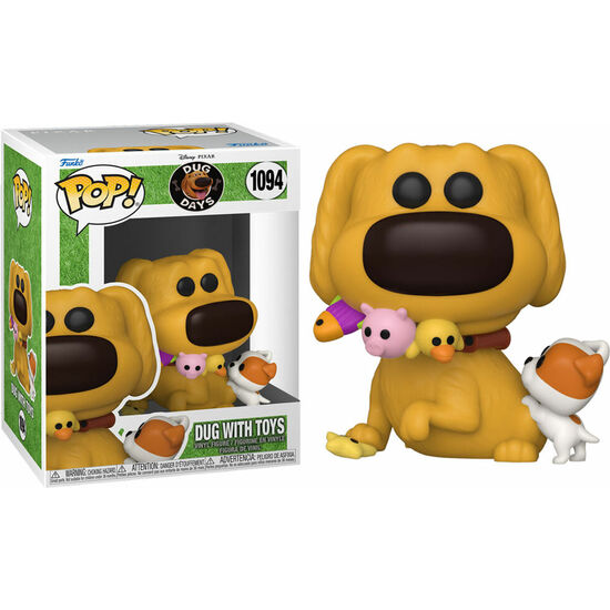 FIGURA POP DISNEY DUG DAYS DUG WITH TOYS image 0