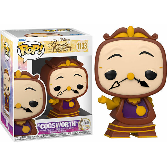 FIGURA POP DISNEY LA BELLA Y LA BESTIA COGSWORTH image 0