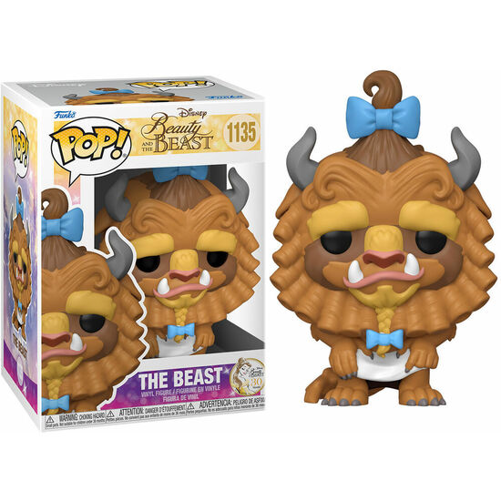 FIGURA POP DISNEY LA BELLA Y LA BESTIA BEAST WITH CURLS image 0