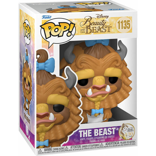 FIGURA POP DISNEY LA BELLA Y LA BESTIA BEAST WITH CURLS image 2