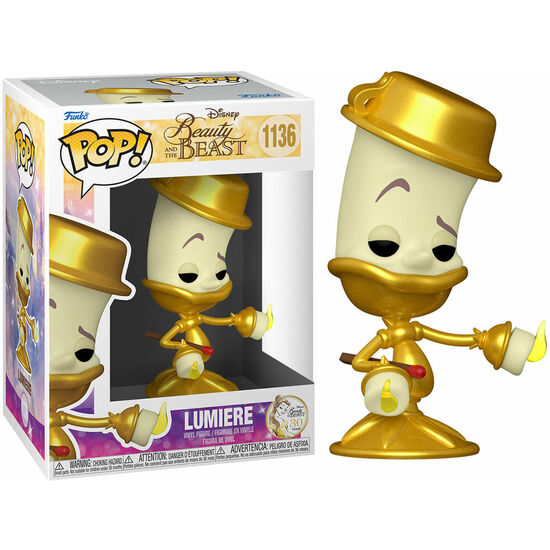 FIGURA POP DISNEY LA BELLA Y LA BESTIA LUMIERE image 0