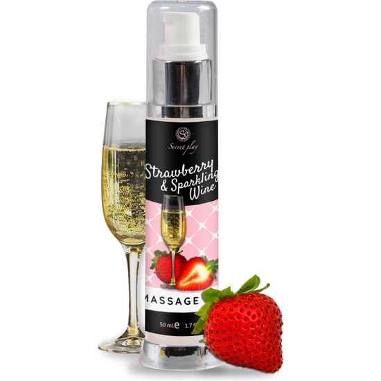 ACEITE MASAJE FRESAS & CAVA image 0