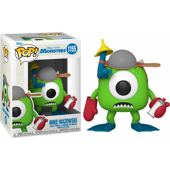 FIGURA POP MONSTERS INC 20TH MIKE WITH MITTS image 0