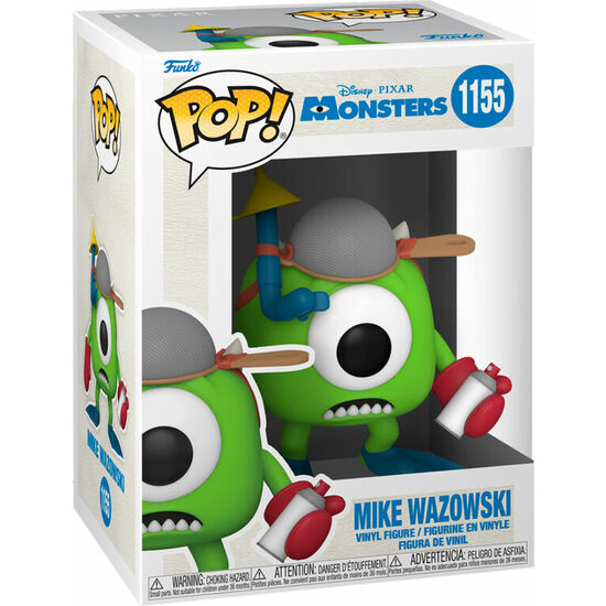 FIGURA POP MONSTERS INC 20TH MIKE WITH MITTS image 1