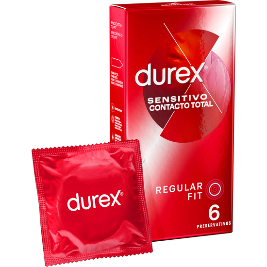 DUREX SENSITIVO CONTACTO TOTAL 6UDS image 1