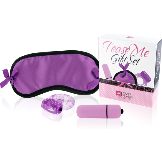 LOVERS PREMIUM TEASE ME GIFT SET PURPLE image 0