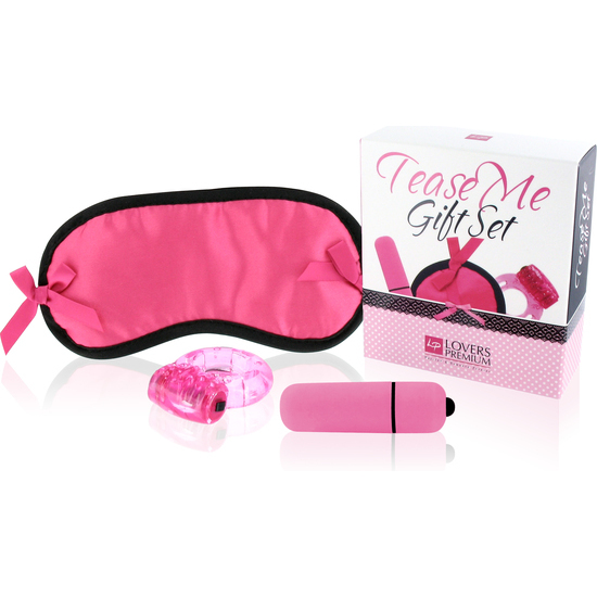 LOVERS PREMIUM TEASE ME GIFT SET PINK image 0