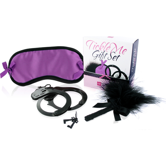 LOVERS PREMIUM TICKLE ME GIFT SET PURPLE image 0