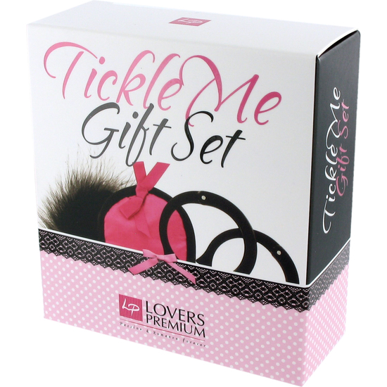 LOVERS PREMIUM TICKLE ME GIFT SET PINK image 1