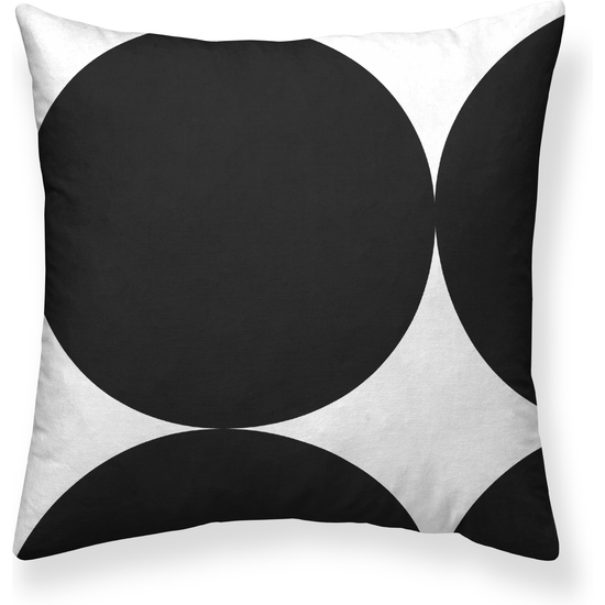 FUNDA DE ALMOHADA 100% ALGODÓN MODELO PORTMORE BLACK DE 65X65 CM. image 0