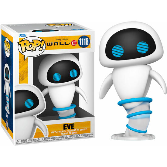 FIGURA POP DISNEY WALL-E EVE FLYING image 0