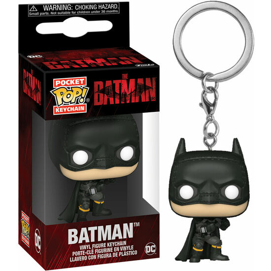 LLAVERO POCKET POP MOVIES DC COMICS THE BATMAN BATMAN image 0