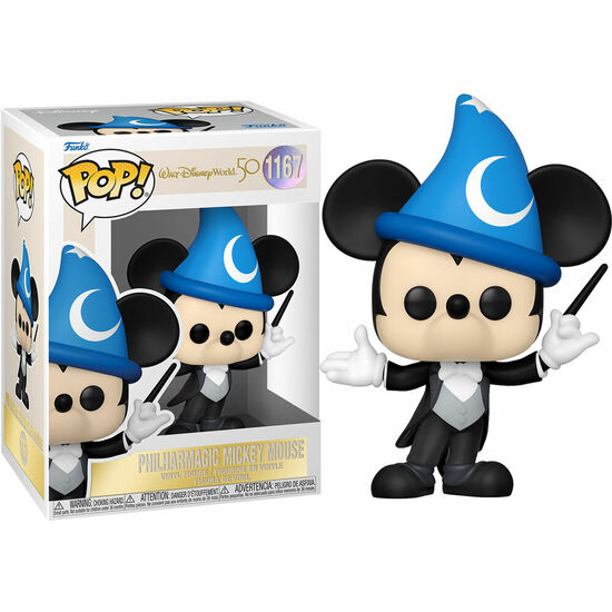 FIGURA POP DISNEY WORLD 50TH ANNIVERSARY PHILHARMAGIC MICKEY image 0