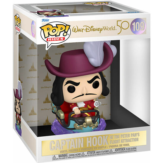 FIGURA POP DISNEY WORLD 50TH ANNIVERSARY CAPITAN GARFIO image 1