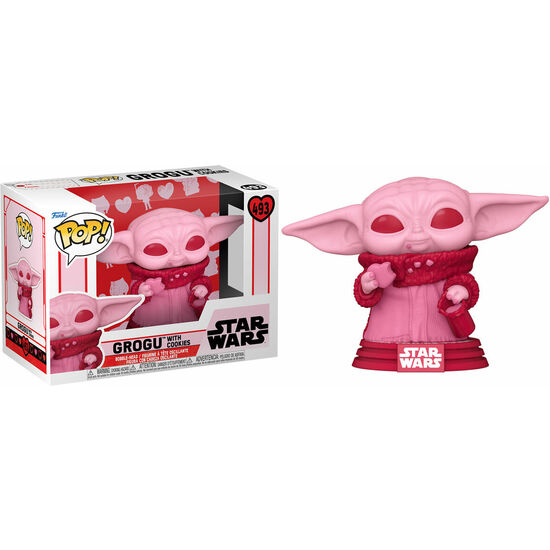 FIGURA POP STAR WARS VALENTINES GROGU image 0